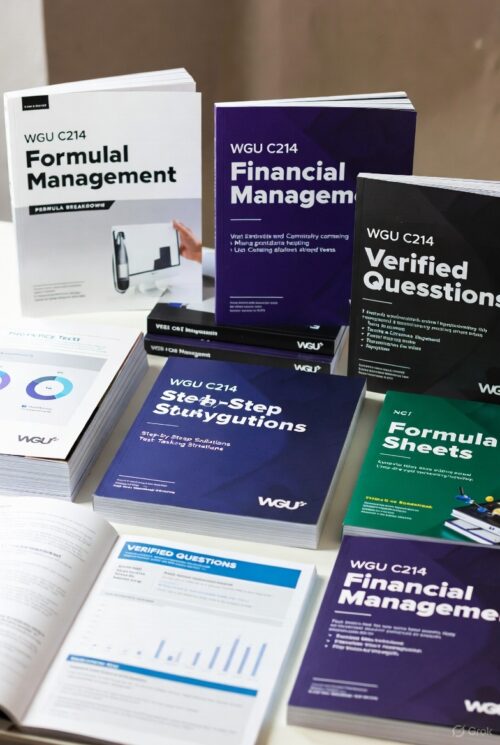 WGU C214 Financial Management