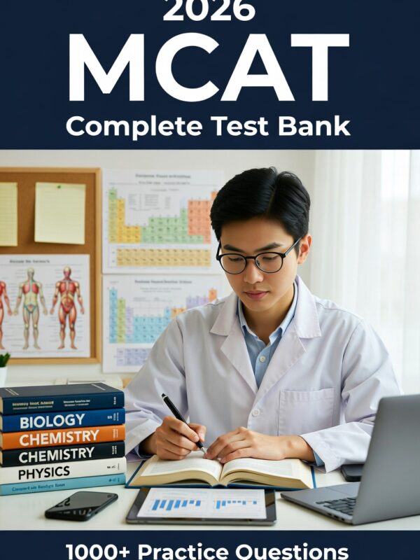 2026 AAMC-style MCAT complete test bank