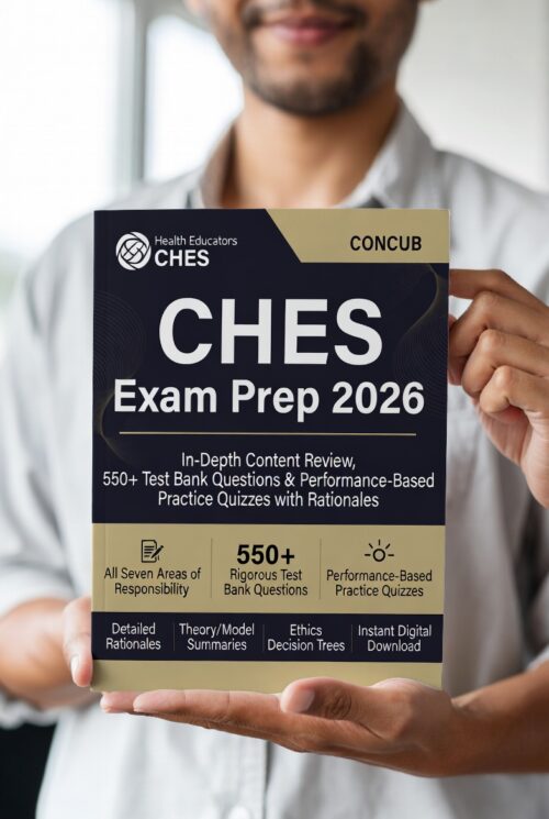 2026 CHES exam! Deep content review + 550+ test bank questions