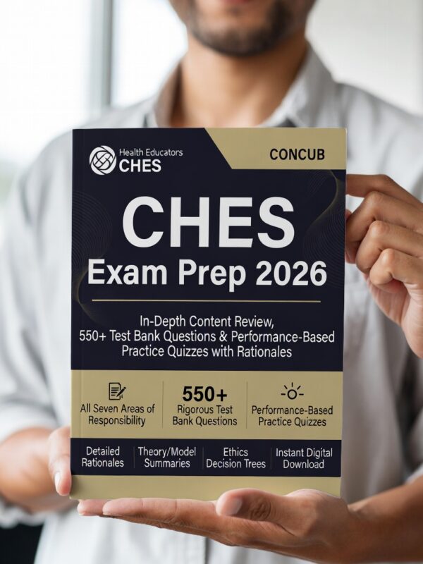 2026 CHES exam! Deep content review + 550+ test bank questions