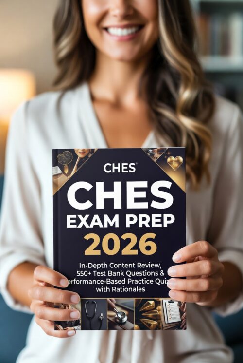 2026 CHES exam! Deep content review + 550+ test bank questions