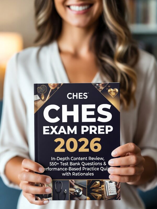 2026 CHES exam! Deep content review + 550+ test bank questions