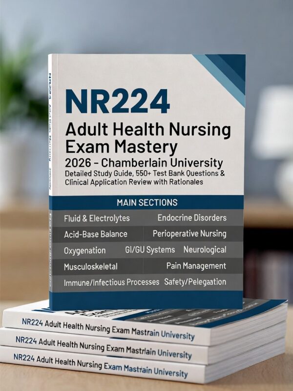 NR224 Adult Health at Chamberlain in 2026