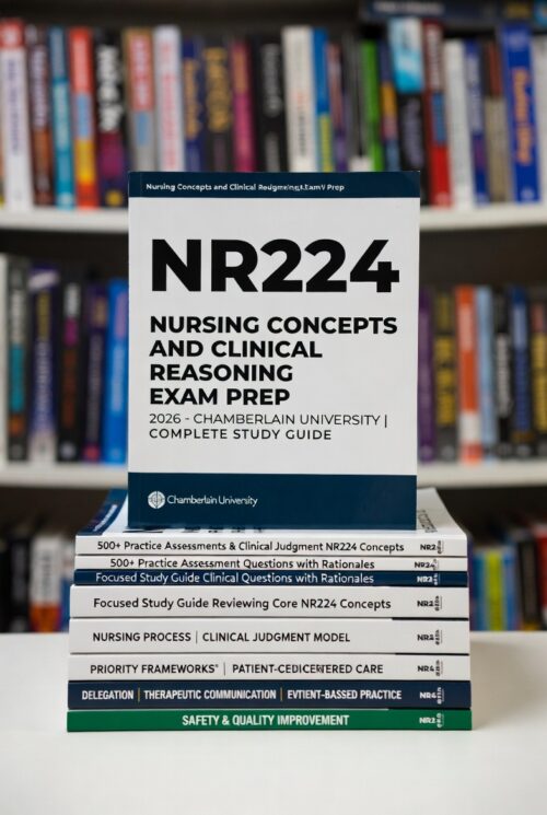 NR224 Clinical Reasoning at Chamberlain 2026