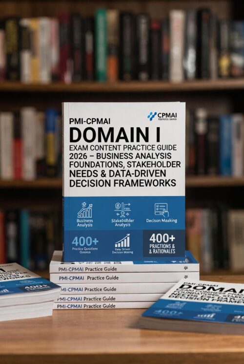 PMI-CPMAI Domain I in 2026