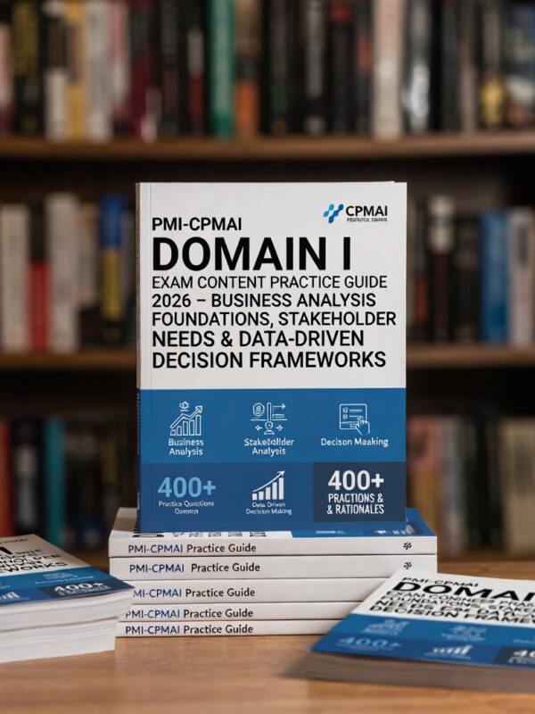 PMI-CPMAI Domain I in 2026