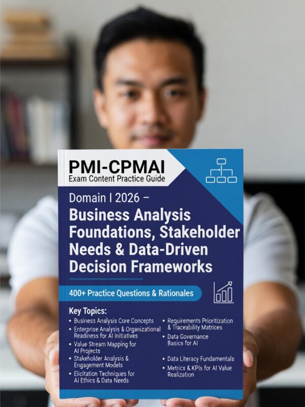 PMI-CPMAI Domain I in 2026