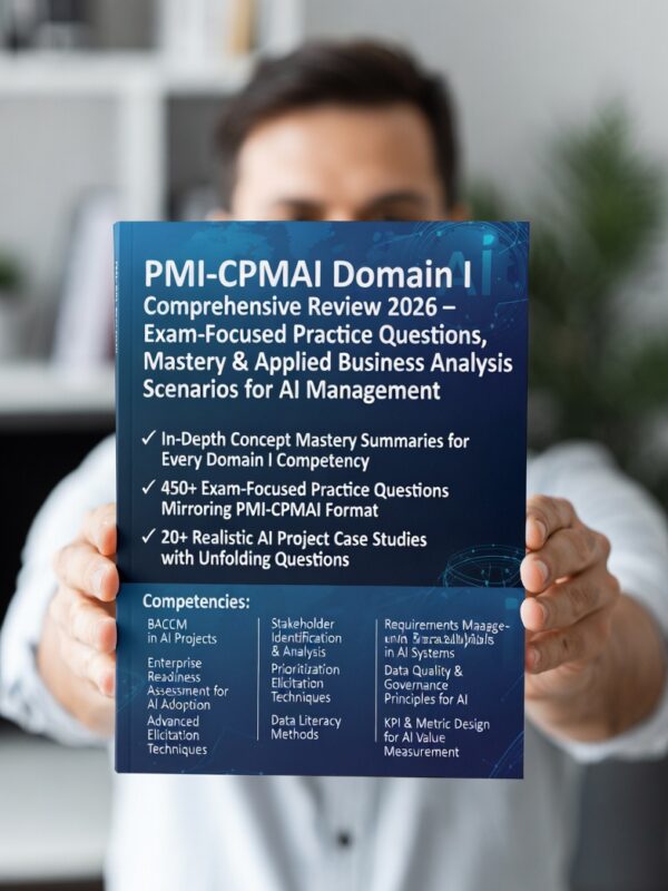 PMI-CPMAI Domain I in 2026