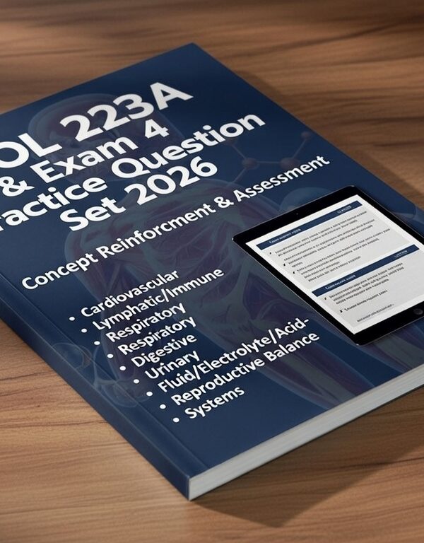 BIOL 223A Exam 4 in 2026