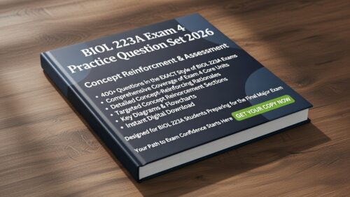 BIOL 223A Exam 4 in 2026