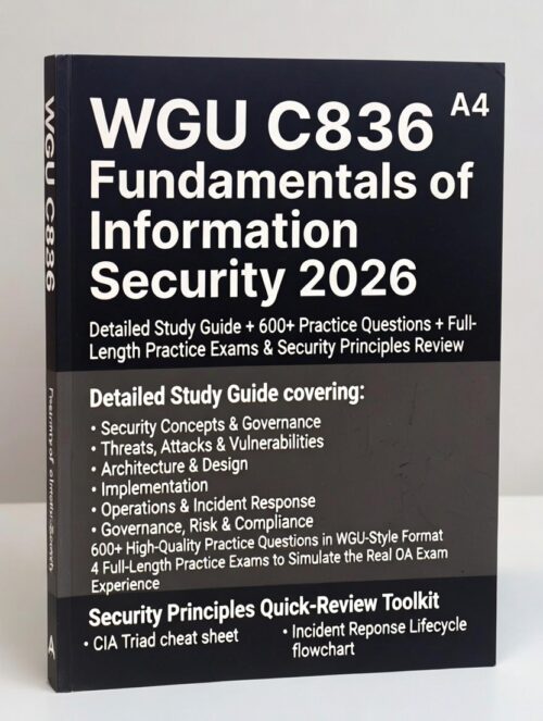 WGU C836 in 2026