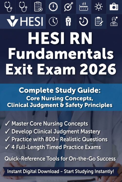 2026 HESI RN Fundamentals Exit! Core concepts