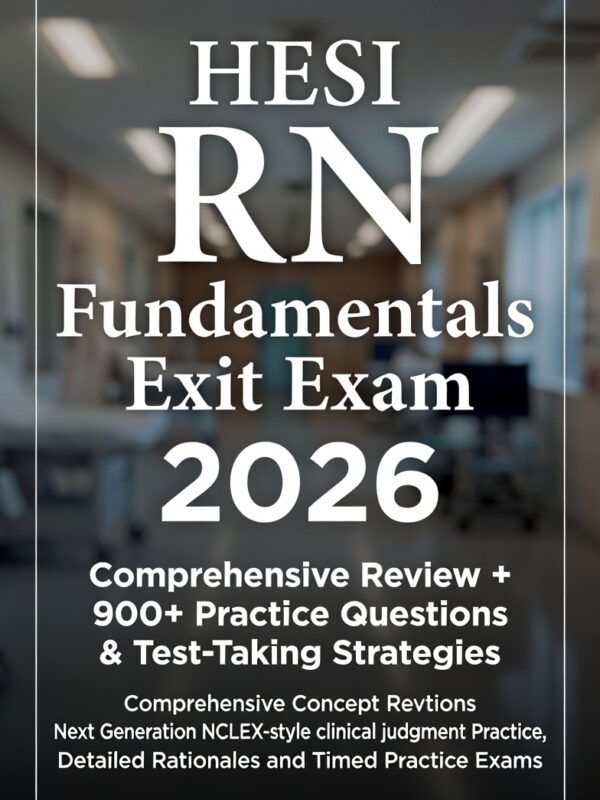 2026 HESI RN Fundamentals Exit