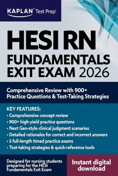 2026 HESI RN Fundamentals Exit