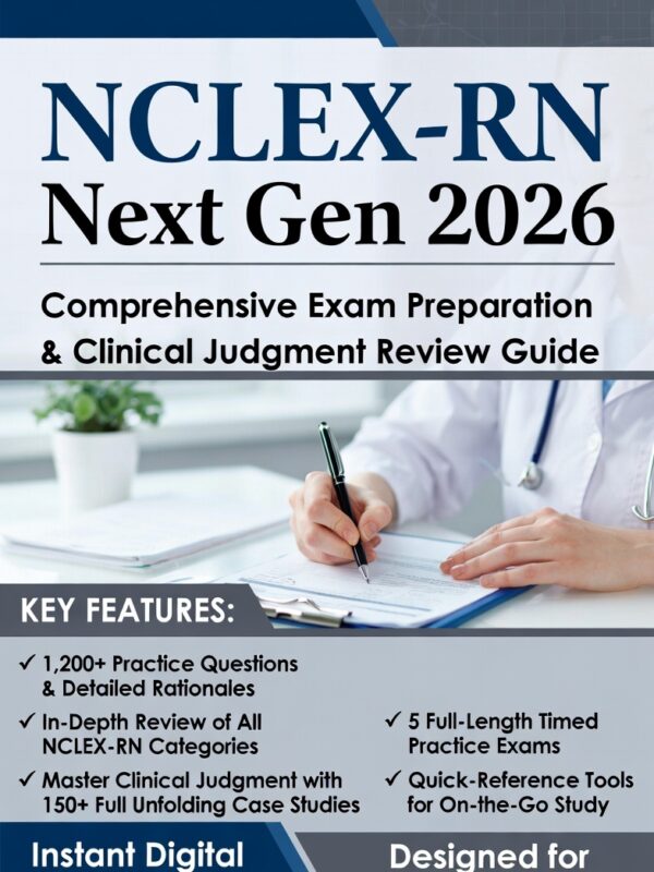 2026 Next Gen NCLEX-RN! Comprehensive review