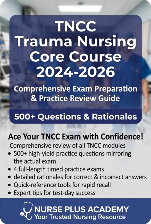 TNCC 2026! Comprehensive review + 500+ practice questions