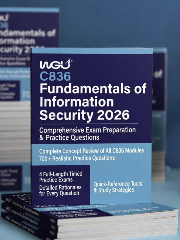 WGU C836 in 2026! Comprehensive review + 700+ practice questions