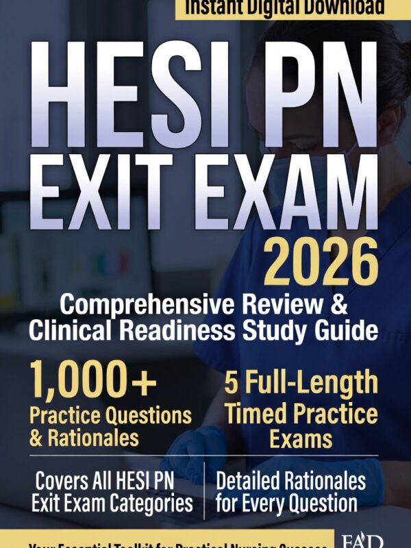 2026 HESI PN Exit! Comprehensive review