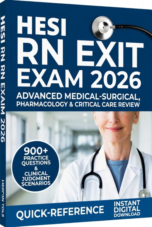 HESI RN Exit sections in 2026