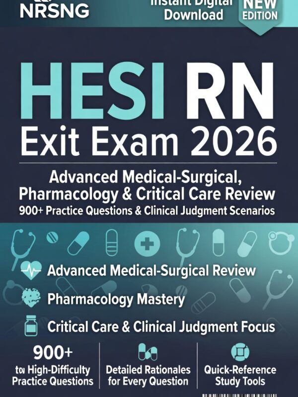 HESI RN Exit sections in 2026