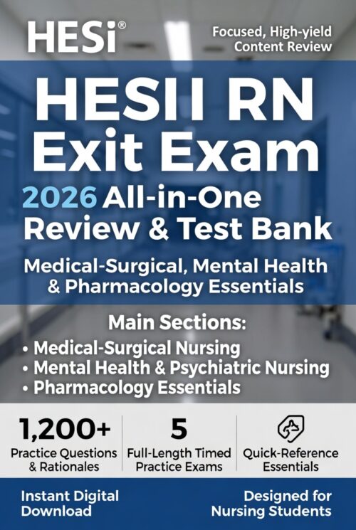 2026 HESI RN Exit!