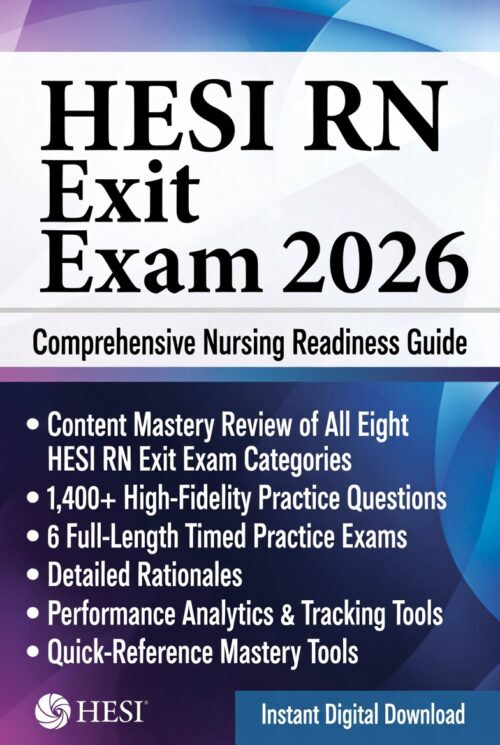 2026 HESI RN Exit readiness