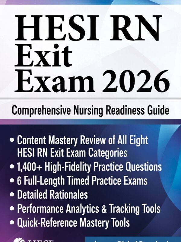 2026 HESI RN Exit readiness