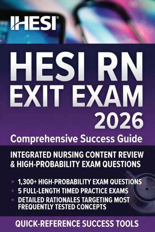 HESI RN Exit Exam 2026 Comprehensive Success Guide
