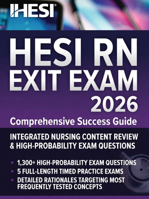 HESI RN Exit Exam 2026 Comprehensive Success Guide