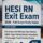 2026 HESI RN Exit success package