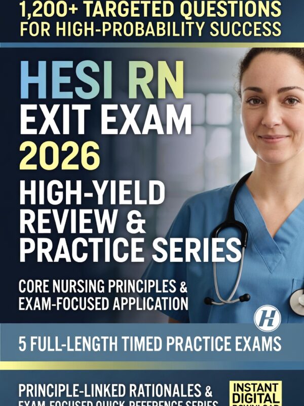 HESI RN Exit 2026 success