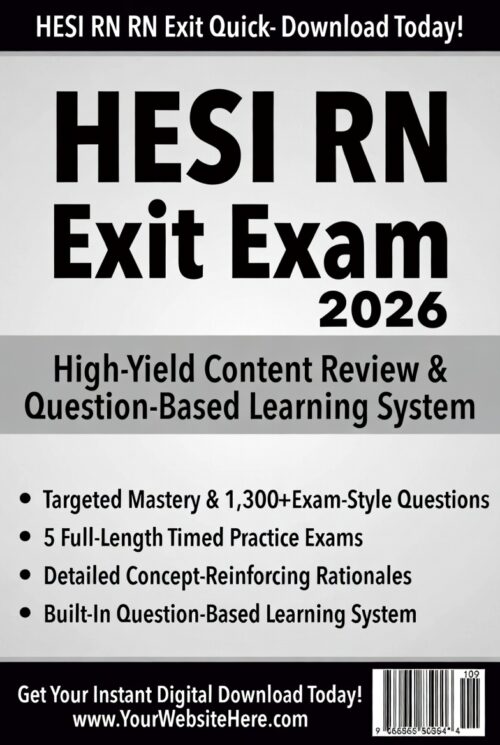 HESI RN Exit 2026 mastery
