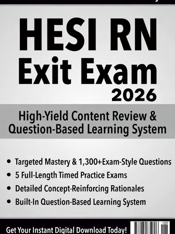 HESI RN Exit 2026 mastery