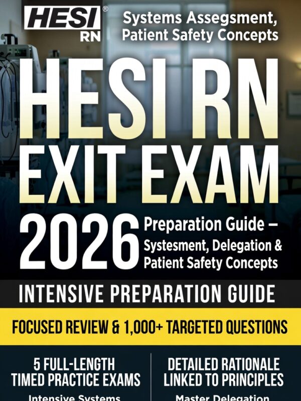 2026 HESI RN Exit focus