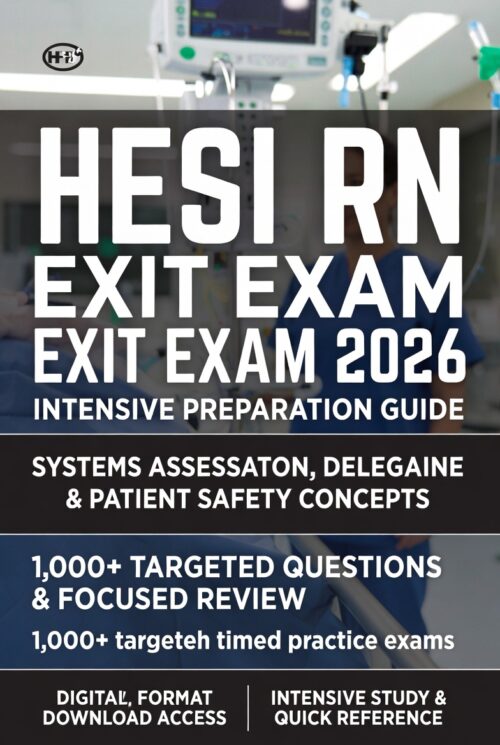 2026 HESI RN Exit safety mastery