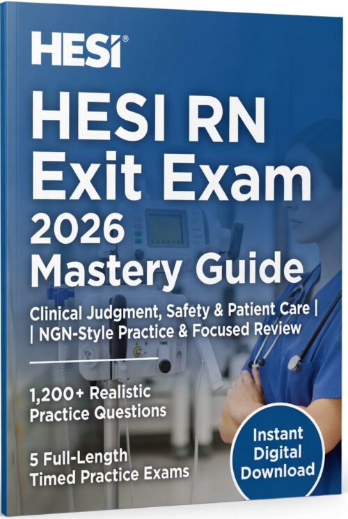 2026 HESI RN Exit mastery