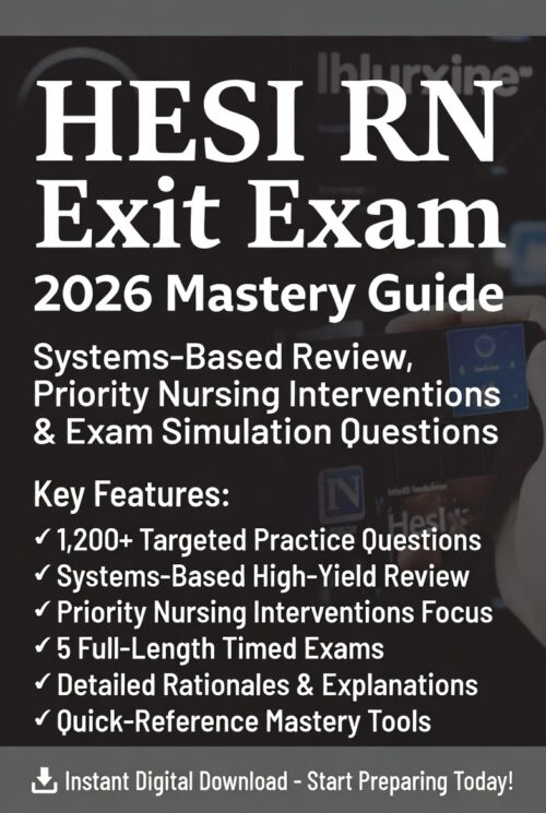 2026 HESI RN Exit mastery