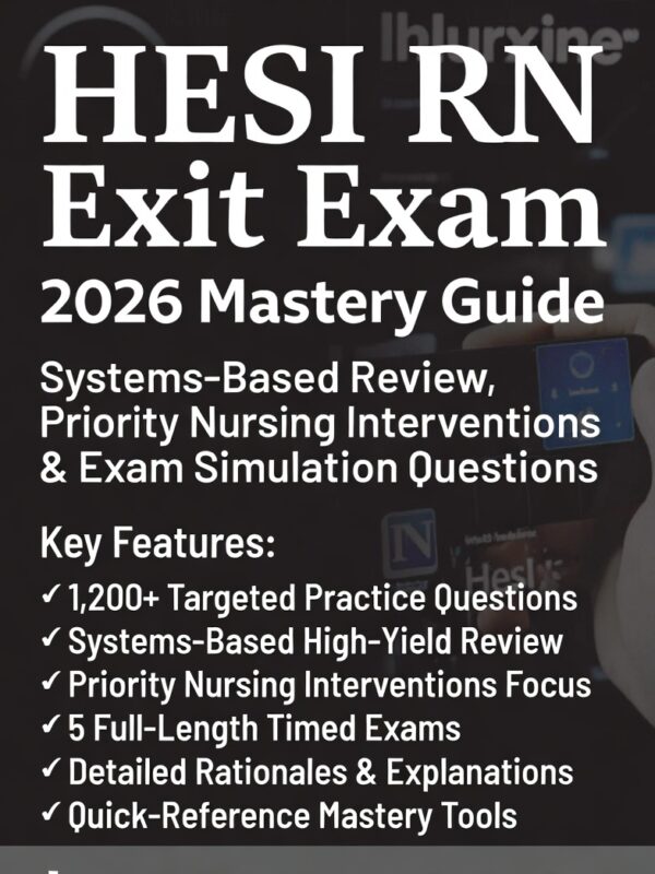 2026 HESI RN Exit mastery
