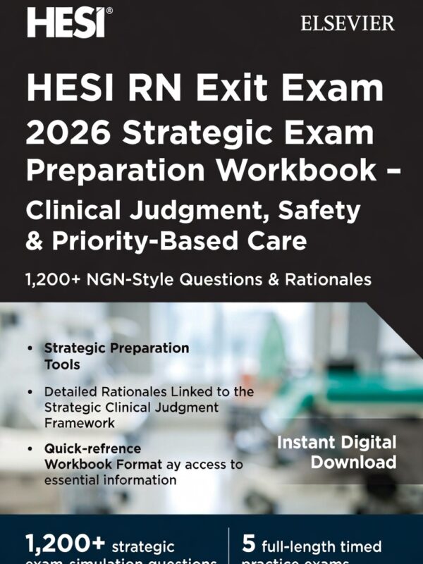 2026 HESI RN Exit domination