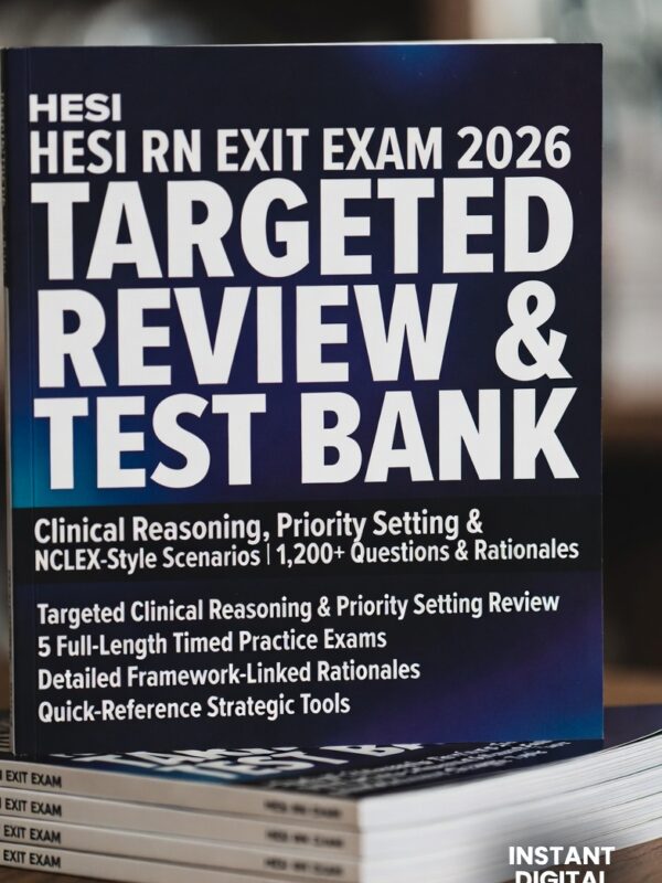 2026 HESI RN Exit precision prep