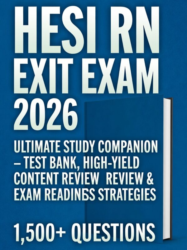 2026 HESI RN Exit companion