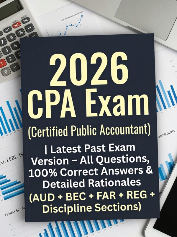 2026 Certified Public Accountant Exam New Latest Version