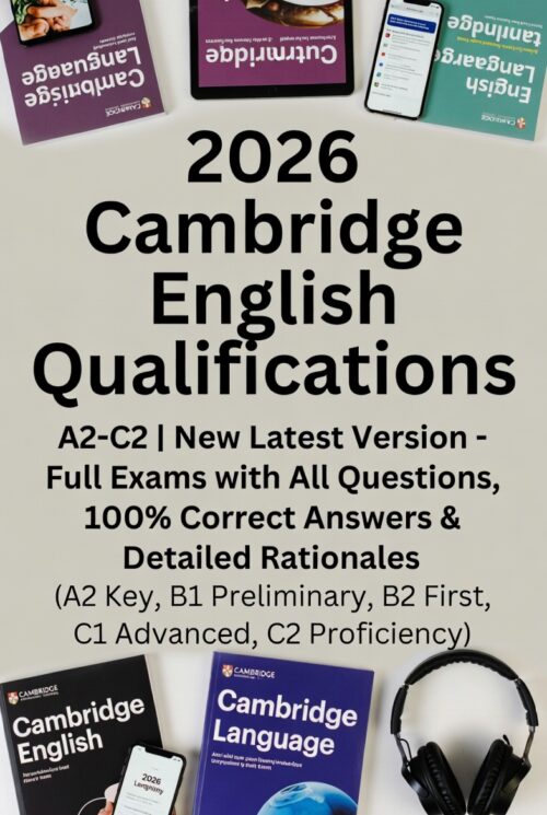 2026 Cambridge English A2–C2 Exams