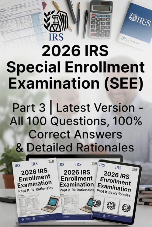 IRS Special Enrollment Examination 3