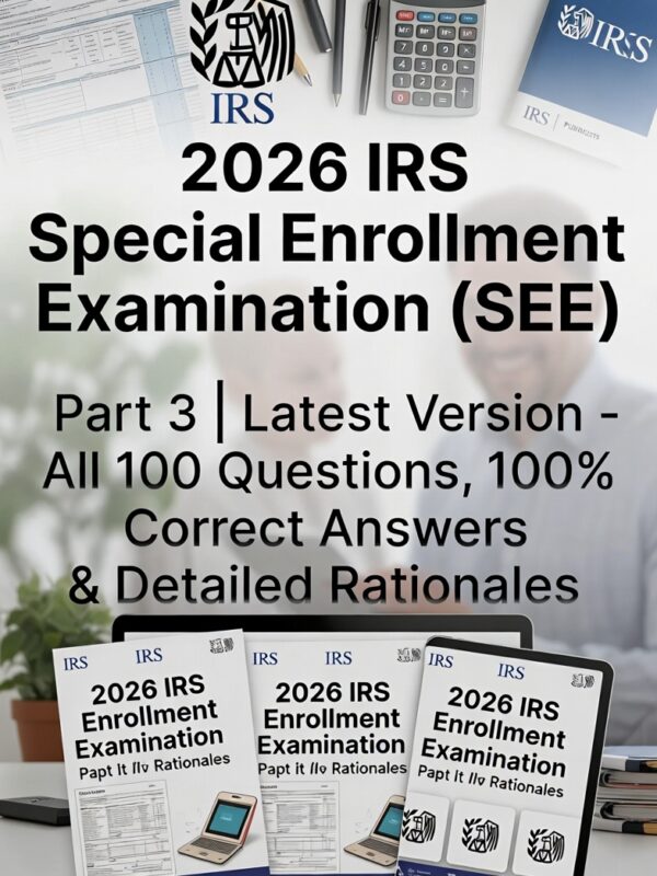 IRS Special Enrollment Examination 3