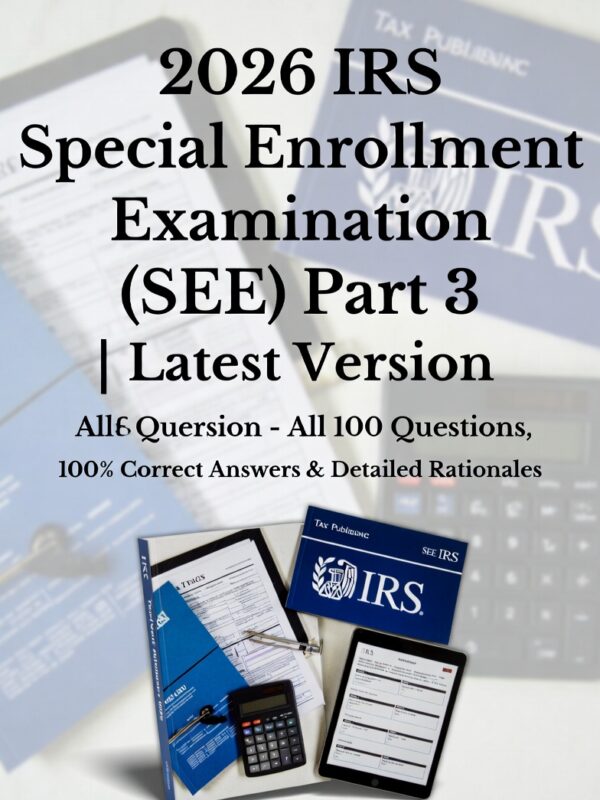 IRS Special Enrollment Examination 3