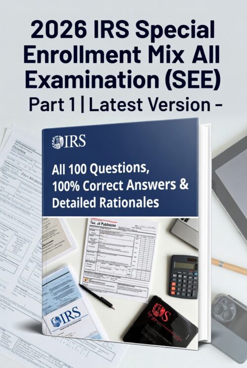 2026 IRS SEE Part 1 Exam