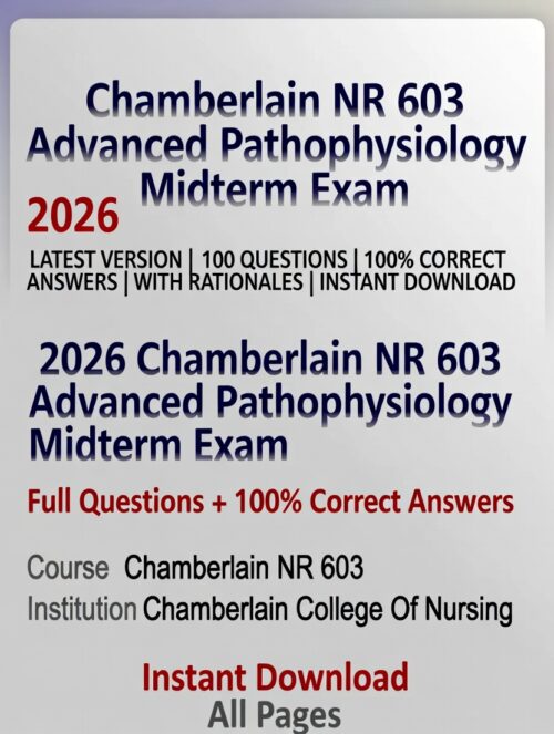 2026 Chamberlain NR 603 midterm