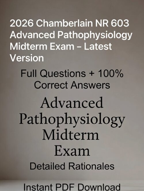 2026 Chamberlain NR 603 midterm