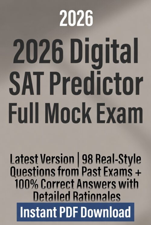 2026 Digital SAT score accurately